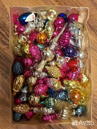 Набор елочных игрушек Малютка СССР