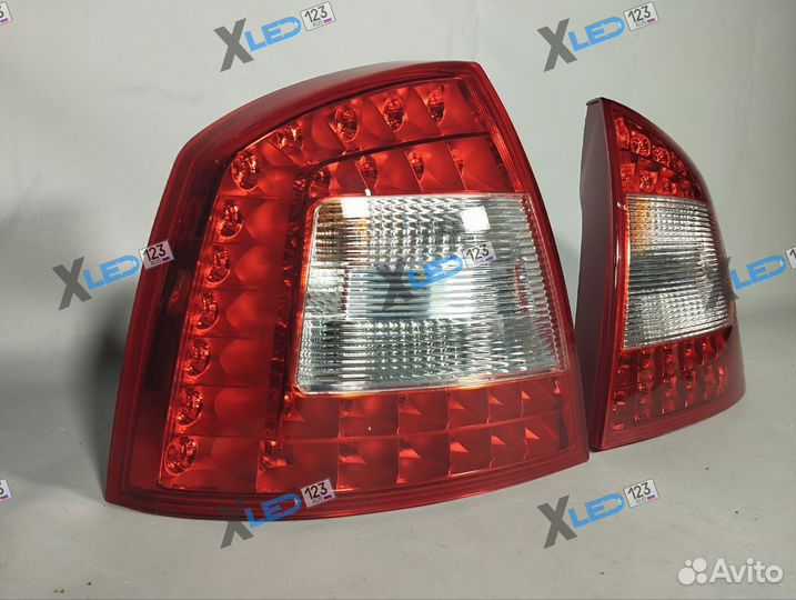 Skoda Octavia фонари комплект RS LED