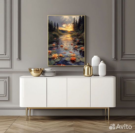 Интерьерная картина маслом Пробуждение