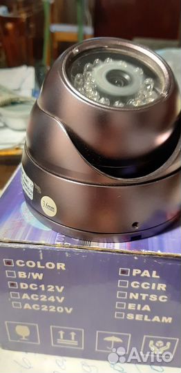 Потолочная видео камера