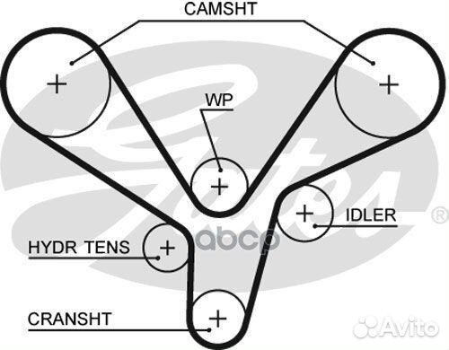 Ремкомплект привода грм PowerGrip Kit K015636XS