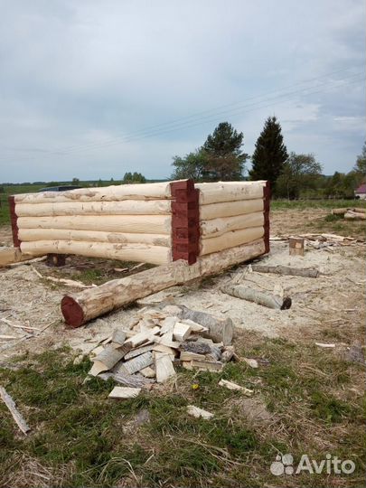 Срубы из бревна под заказ