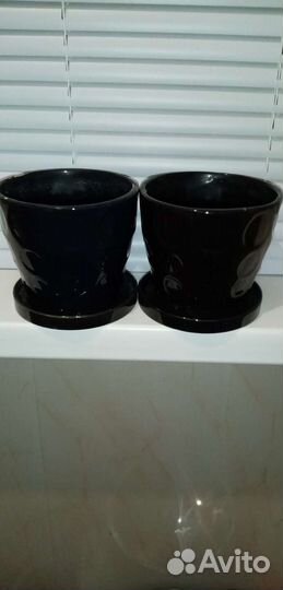 Керамические горшки