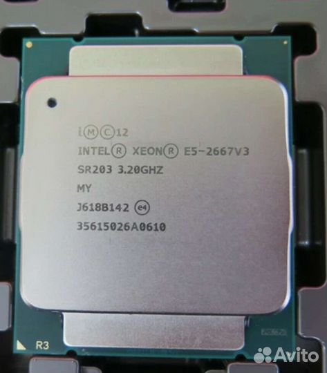 Процессор xeon 2667v3
