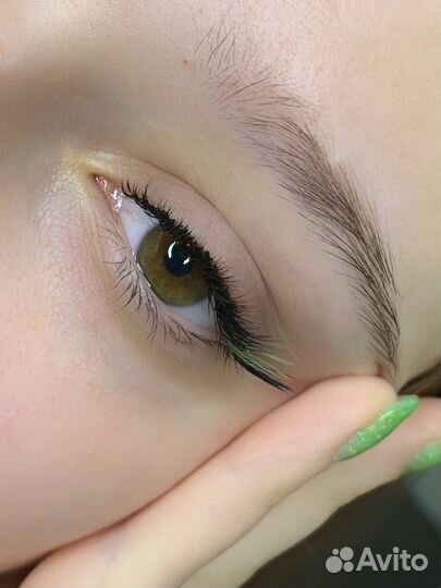 Наращивание ресниц на дому