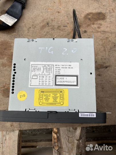 Магнитола штатная VolksWagen Tiguan