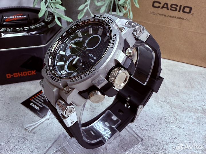 Часы Casio G-Shock MTG / серебро