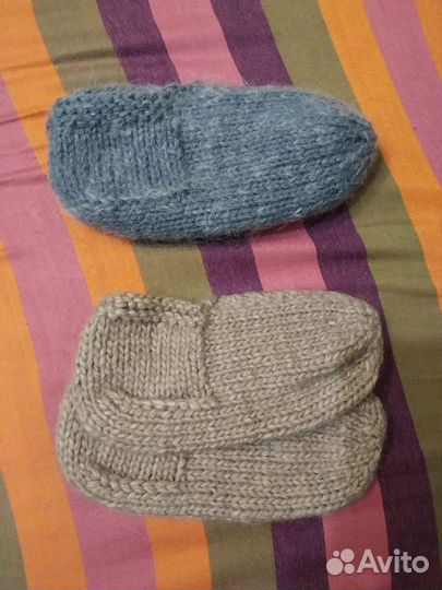 Следки из овечьей шерсти