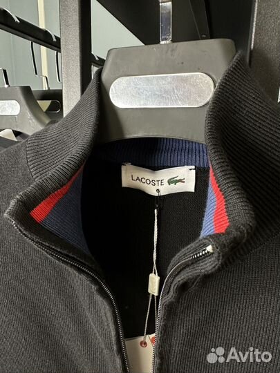 Джемпер на молнии lacoste