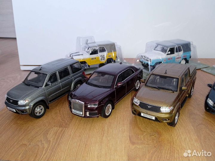 Модели Автолегенды, новая эпоха, ваз, УАЗ 1/43