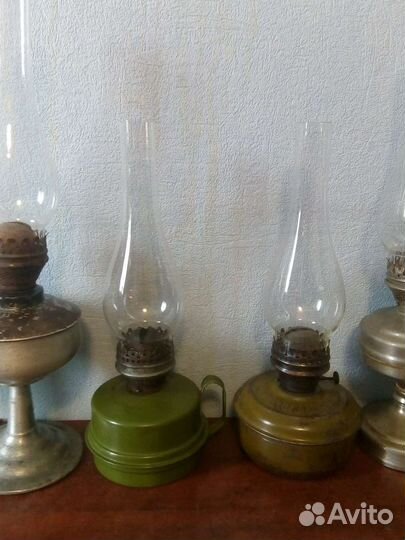 Старинные керосиновые лампы