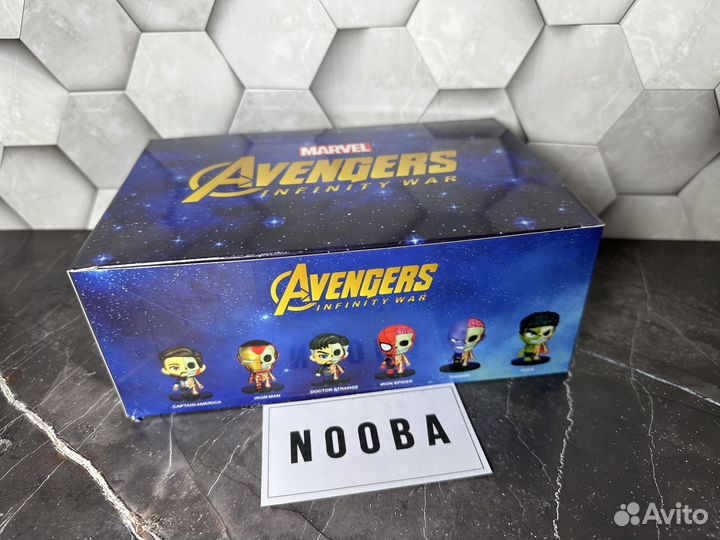 Marvel Anatomy (Набор фигурок)