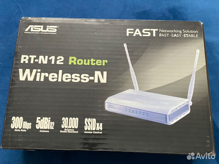 Wifi роутер asus rt n12