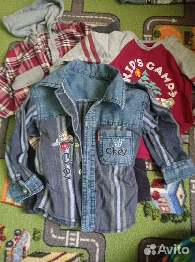 Пакет вещей на мальчика 1-2 года