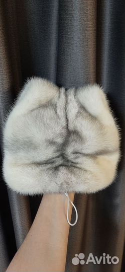 Шапка норковая женская