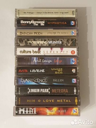 Аудиокассеты с записью