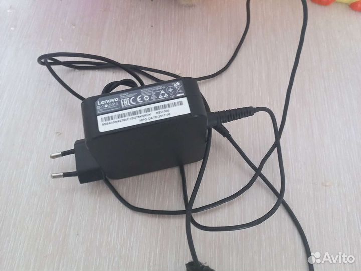 Зарядка для ноутбука lenovo