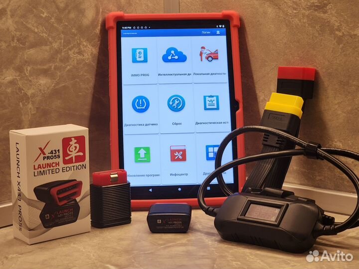 Автосканер Launch х 431 Pro Pad 7 для легковых авт