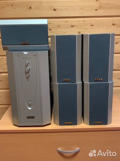 Колонки Sven 988 с сабвуфером