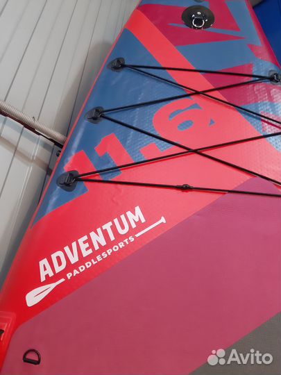 SUP доска надувная Adventum 11.6 Hot Pink 2024