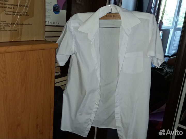 Белая рубашка на мальчика