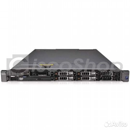 Сервер Dell PowerEdge R610, 2 процессора Intel Xeo