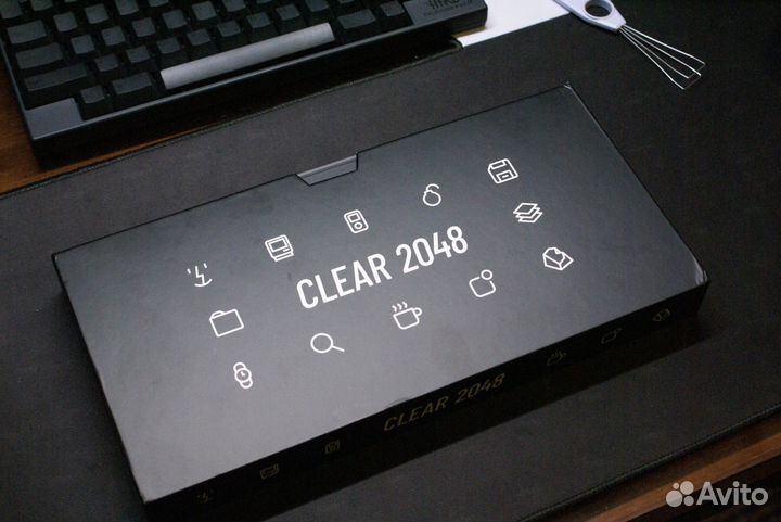 Прозрачные кейкапы Clear 2048