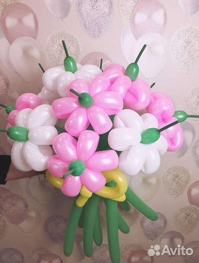 Композиции из шаров шдм: букеты,фигуры и тд