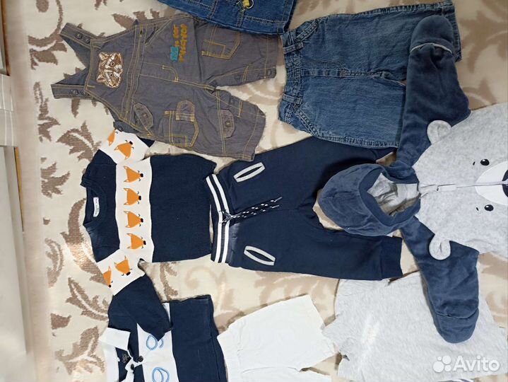 Пакет фирменных вещей на мальчика
