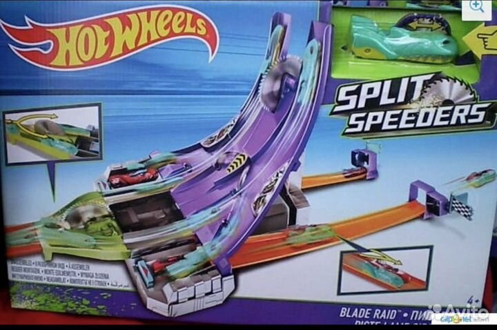 Трасса Hot Wheels Split Speeders
