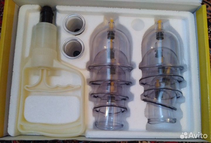 Вакуумные массажные банки, для хиджамы