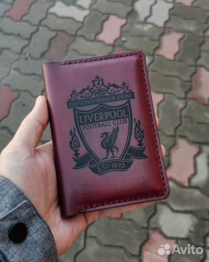 Обложка на паспорт из натуральной кожи