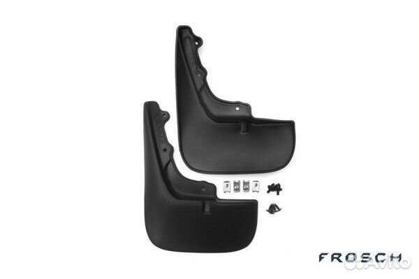 Комплект брызговиков передние peugeot Boxer 2006- (без расширителя арок), (полиуретан)