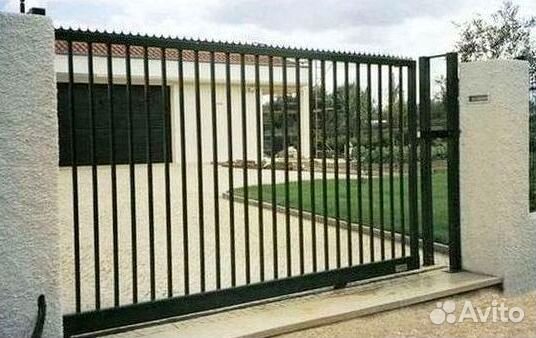 Откатные ворота под ключ