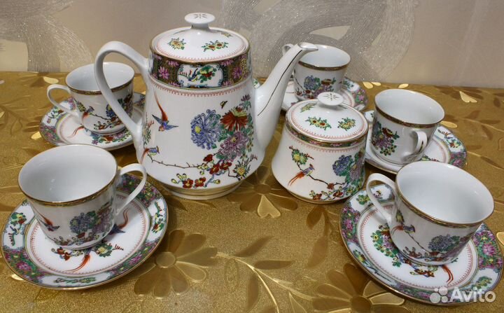Чайный китайский сервиз новый