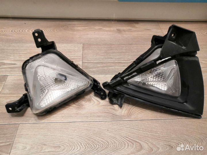 Противотуманные фары Kia rio 4 рест