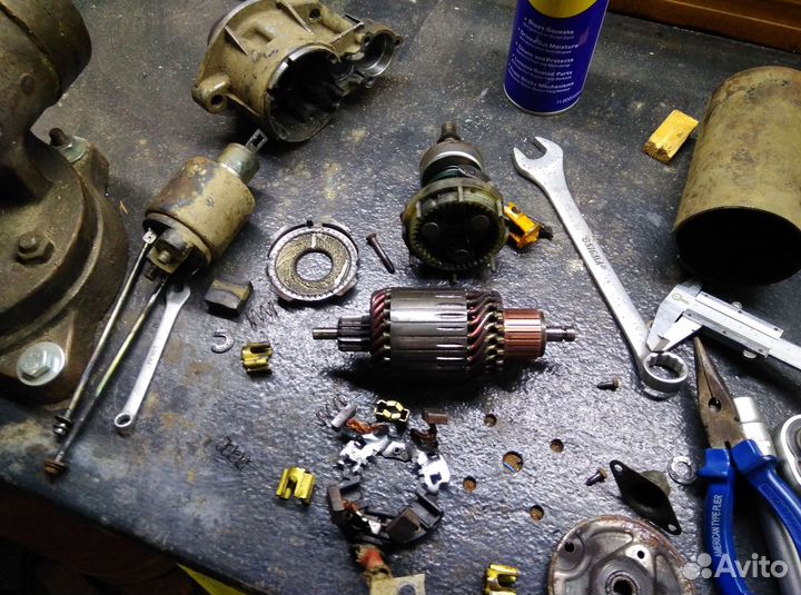 Ремонт стартера Honda