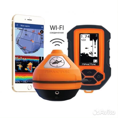 Эхолот Практик 7 BWF + 2 года гарантии