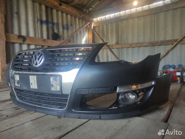 Бампер передний, passat B6