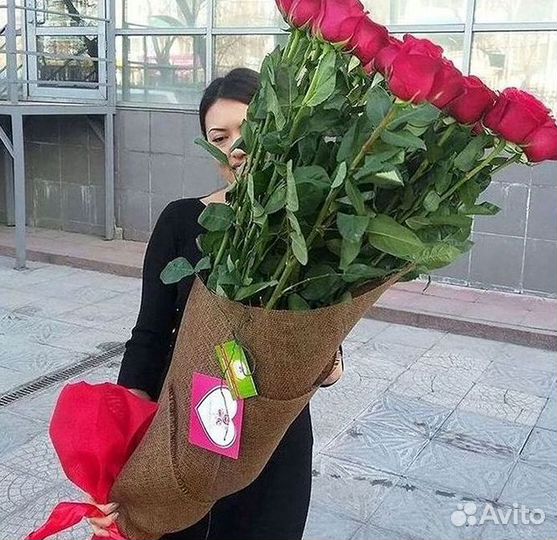 Высокие розы Гигантские розы Доставка цветов