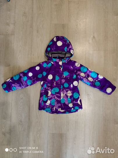 Комбинезон зимний для девочки 110