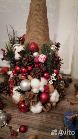 Елка ручной работы