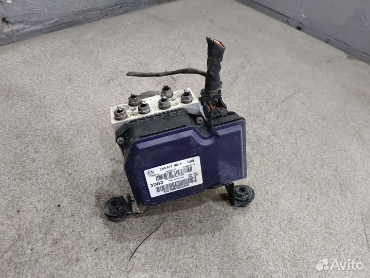 Блок ABS в сборе + фишка для Volkswagen Tiguan 1