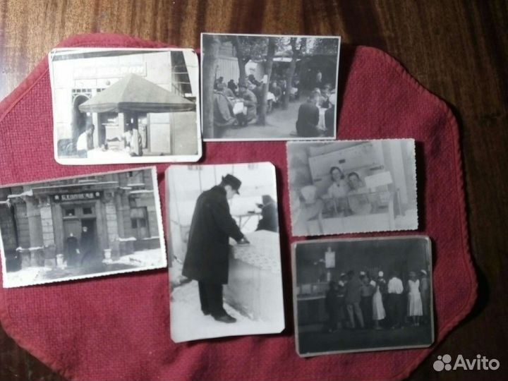 Фото « Общепит» СССР 1937/53 год.6 шт