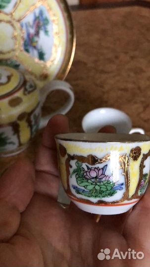 Чайный сервиз, фарфор, Китай времён СССР