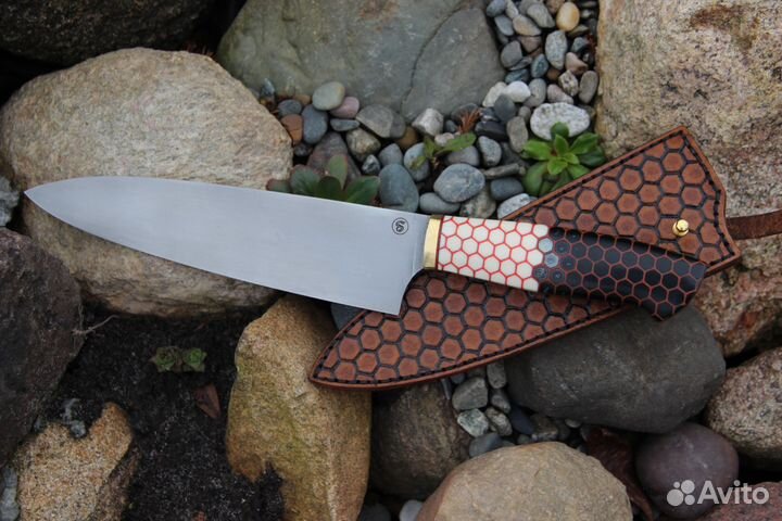 Кухонный нож, ручная работа