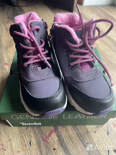 Ботинки для девочки tombi 25