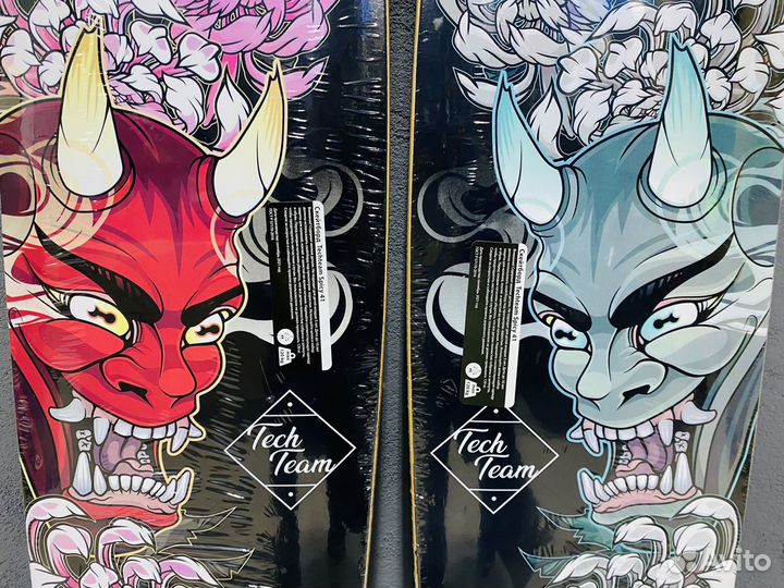 Скейтборд Лонгборд Tech Team Spicy 41