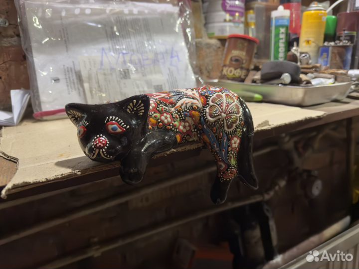 Керамическая кошка