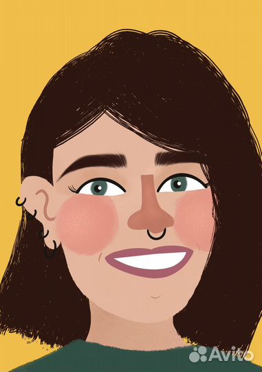 Стилизованный digital портрет